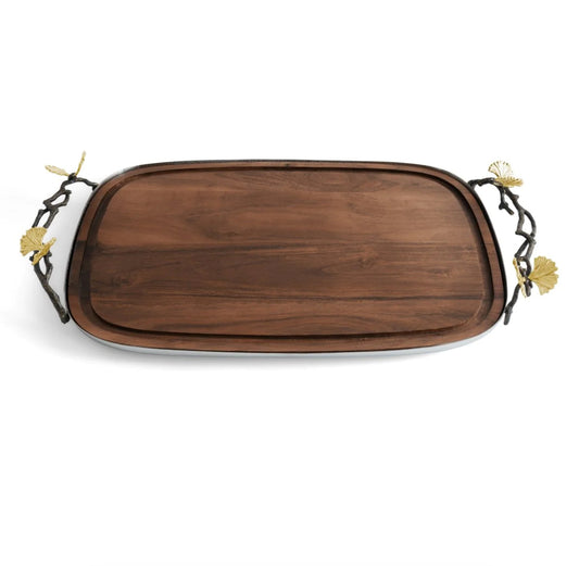 Michael Aram Butterfly Ginkgo Bread Board