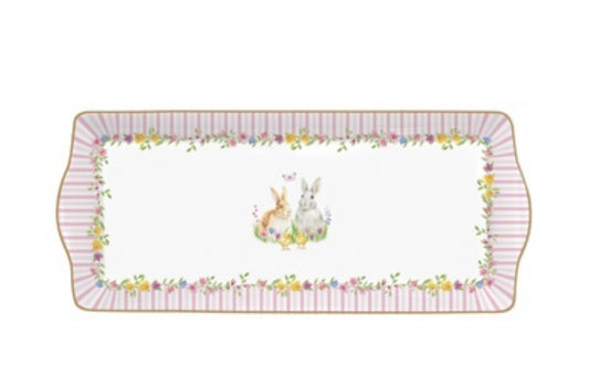 Paas collectie happy easter cake schaal 35x15 cm