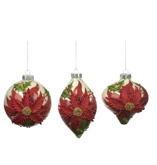 Kerstboom hangers met kerstster set van 3