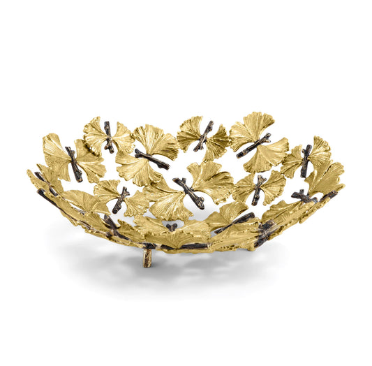 Michael Aram Butterfly Ginkgo Bread Basket