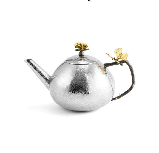 Michael Aram Butterfly Ginkgo Round Teapot